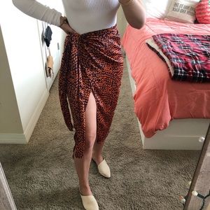 Tiger Mist Wrap Skirt